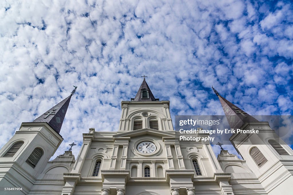 Clouds over St. Louis Cathedral