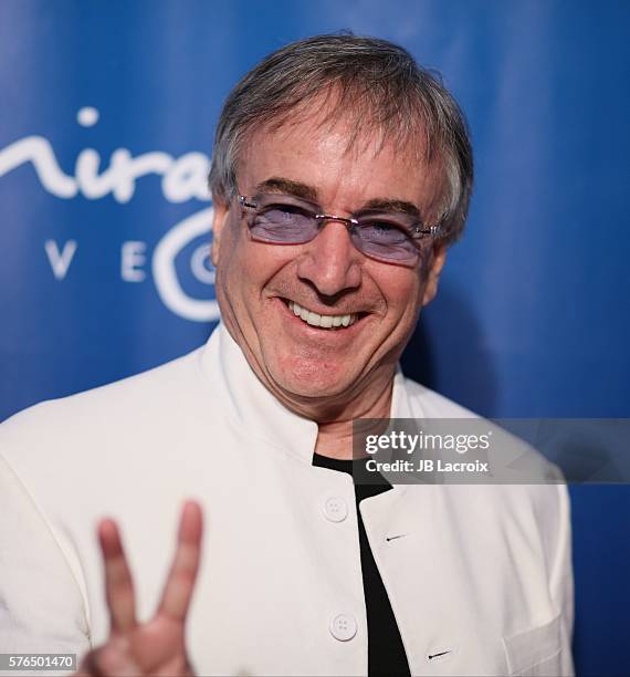 Daniel Lamarre attends the 10th anniversary celebration of 'The Beatles LOVE by Cirque du Soleil' at The Mirage Hotel & Casino on July 14, 2016 in...