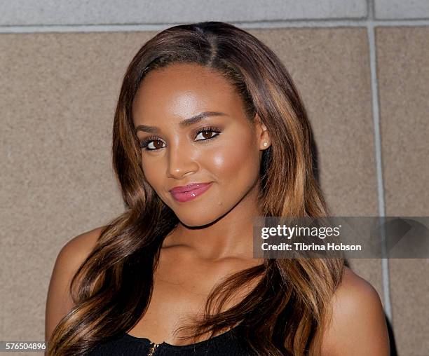 Meagan Tandy attends the Matt Leinart Foundation's 10th annual Celebrity Bowl for Charity Event at Lucky Strike Lanes on July 14, 2016 in Hollywood,...