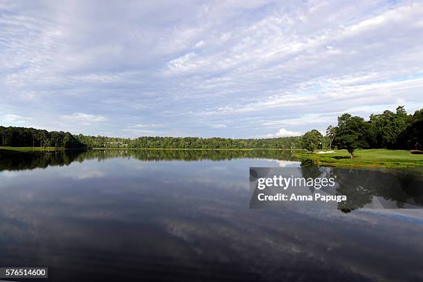 General view of the course during the second round of the Barbasol Championship at the Robert Trent Jones Golf Trail at Grand National on July 15,...