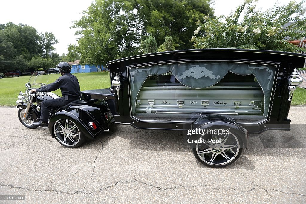 Funeral Held For Baton Rouge Police Shooting Victim Alton Sterling
