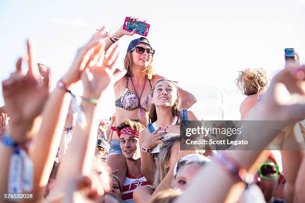 General view during Faster Horses Festival at Michigan International Speedway on July 15, 2016 in Brooklyn, Michigan.