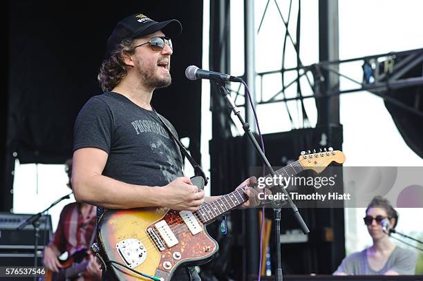 Matthew Houck of Phosphorescent performs at Waterfront Park on July 15, 2016 in Louisville, Kentucky.