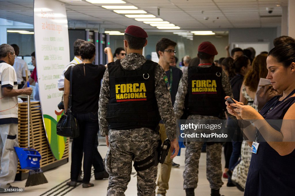 Rio de Janeiro reinforces security for the Olympic Games