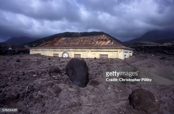 Plymouth's Court House. 10 years ago the Soufriere-Hills Volcano erupted and destroyed large parts of the Caribbean island of Montserrat. Most...