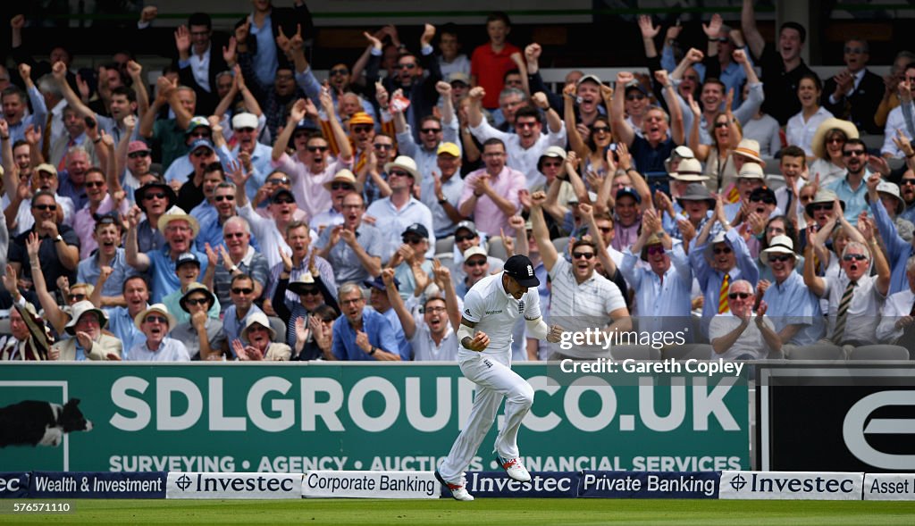 England v Pakistan: 1st Investec Test - Day Three