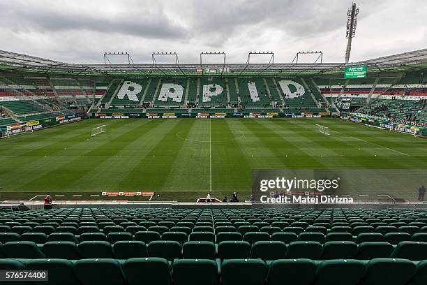 General view of Allianz Stadion prior to an friendly match between SK Rapid Vienna and Chelsea F.C. On July 16, 2016 in Vienna, Austria.