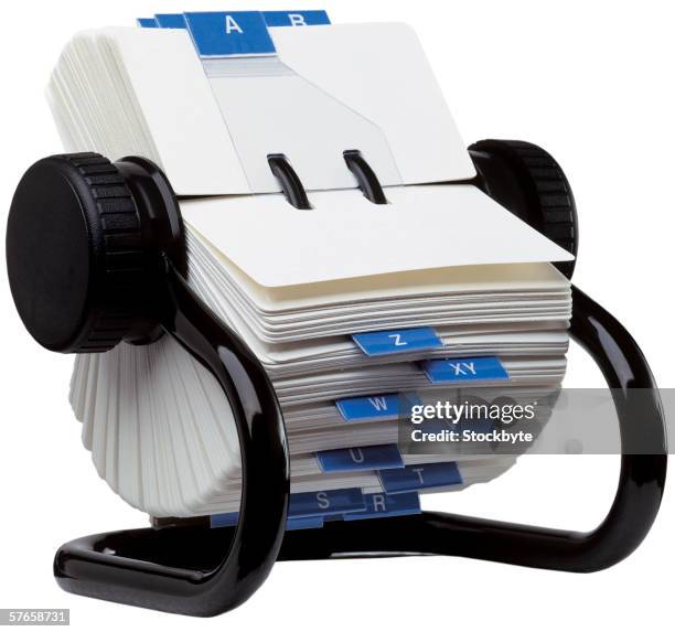 Address Rolodex Address Book Photos and Premium High Res Pictures - Getty Images