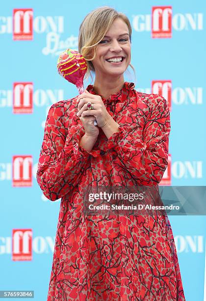 Actress Antonia Liskova attends the Giffoni Film Festival photocall on July 16, 2016 in Giffoni Valle Piana, Italy.