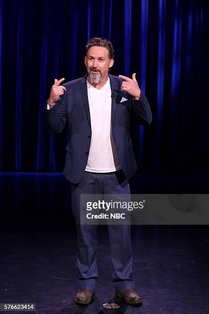 Episode 0478 -- Pictured: Comedian Harland Williams performs on May 24, 2016 --