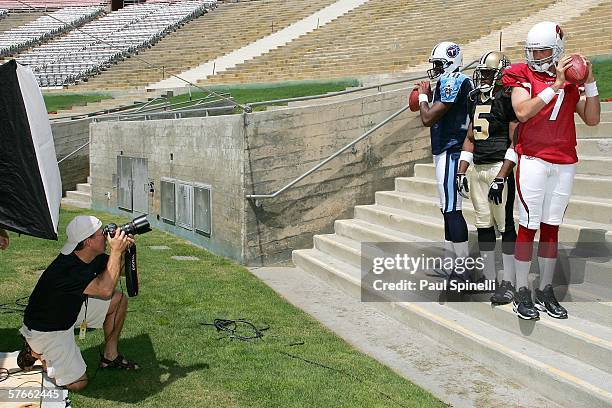 Quarterback Matt Leinart, the Arizona Cardinals first round NFL draft pick , running back Reggie Bush, the New Orleans Saints first round NFL draft...