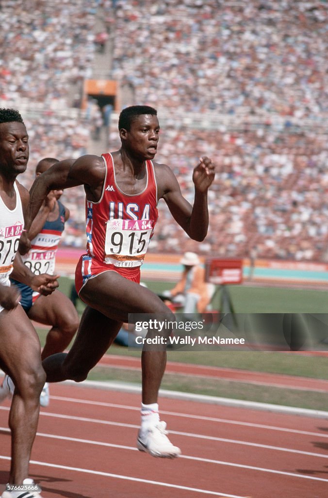 Athletics - History of 100 Metres World Record - Carl Lewis