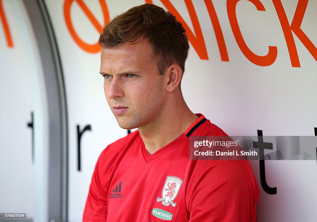 Doncaster Rovers v Middlesbrough - Pre-Season Friendly
