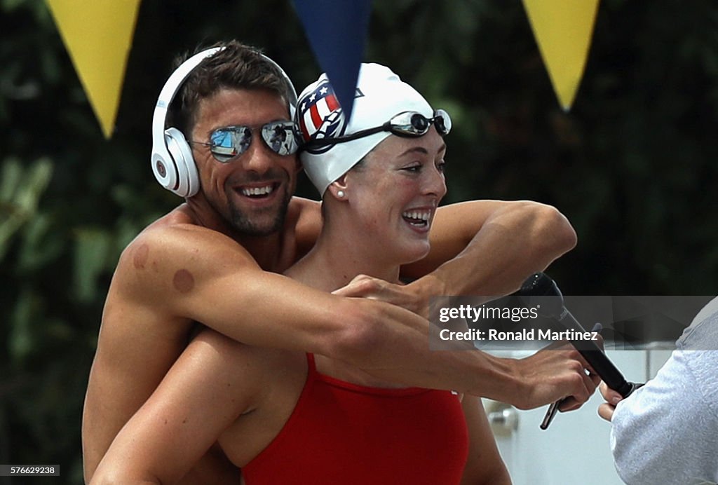 2016 U.S. Olympic Swimming Team Training Camp Media Day