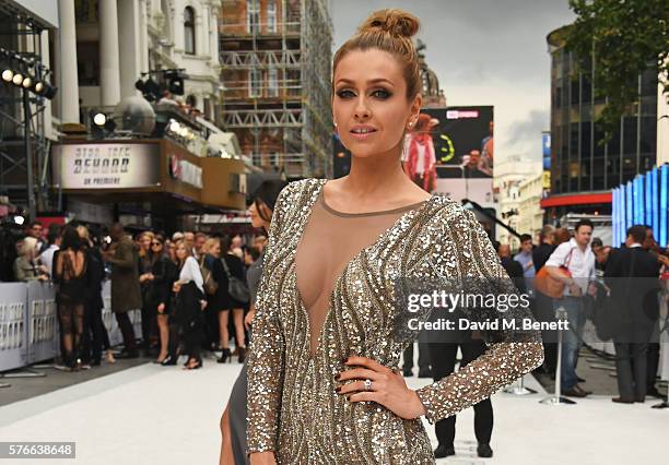 Gemma Merna attends the UK premiere of "Star Trek Beyond" on July 12, 2016 in London, United Kingdom.