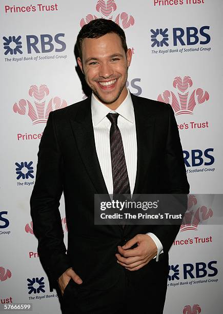 Will Young poses backstage during The Prince's Trust 30th Live concert held at the Tower of London on May 20, 2006 in London, England.