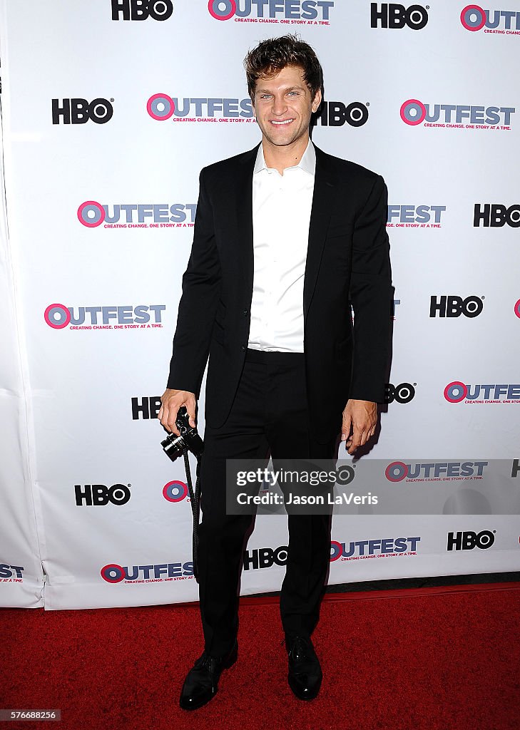 2016 Outfest Los Angeles Screening Of "King Cobra" And The Presentation Of The James Schamus Ally Award - Arrivals