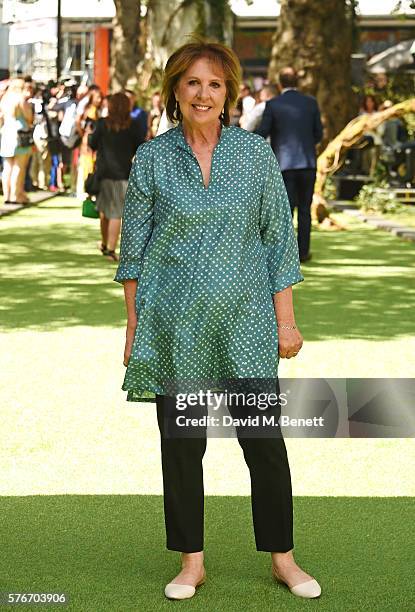 Dame Penelope Wilton attends the UK Premiere of "The BFG" at Odeon Leicester Square on July 17, 2016 in London, England.