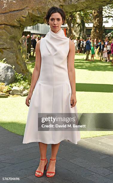 Rebecca Hall attends the UK Premiere of "The BFG" at Odeon Leicester Square on July 17, 2016 in London, England.