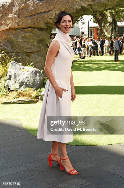 Rebecca Hall attends the UK Premiere of "The BFG" at Odeon Leicester Square on July 17, 2016 in London, England.