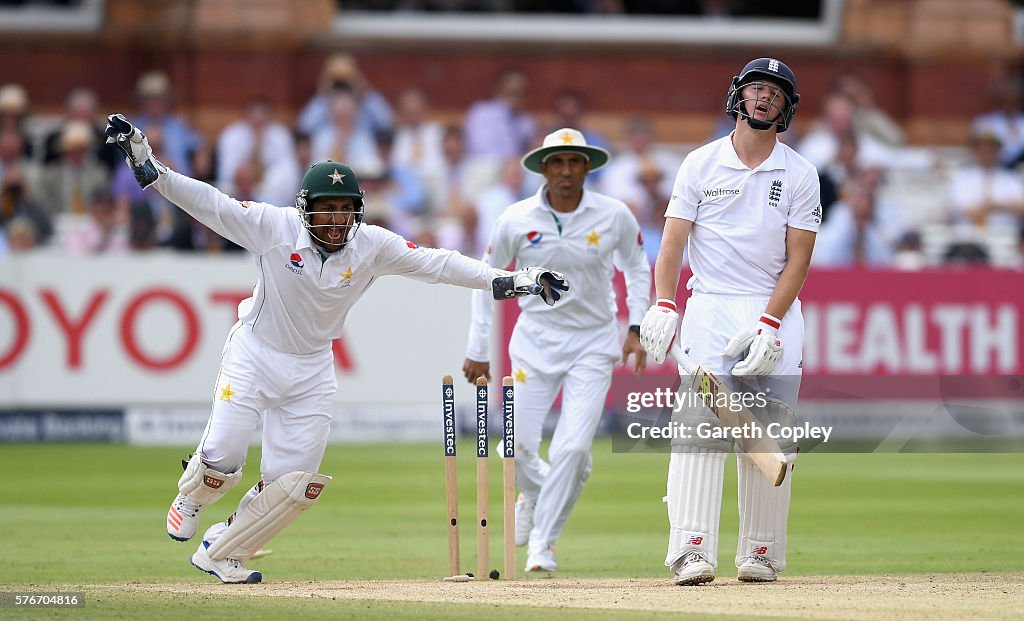 England v Pakistan: 1st Investec Test - Day Four