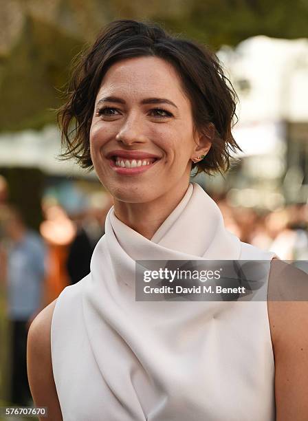 Rebecca Hall attends the UK Premiere of "The BFG" at Odeon Leicester Square on July 17, 2016 in London, England.