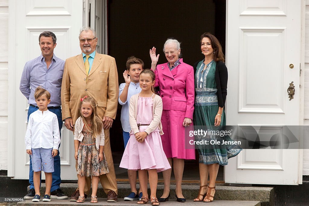 Royal Danish Family Photo Call At Graasten Slot