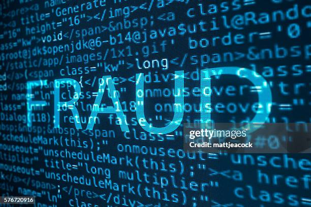 stockillustraties, clipart, cartoons en iconen met computer crime and security background - witteboordencriminaliteit