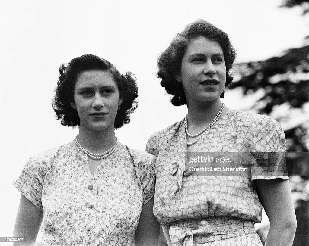 Princesses Elizabeth And Margaret
