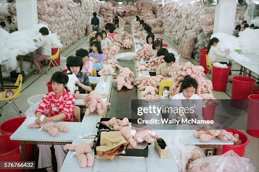 Workers Making Cabbage Patch Dolls Workers Making Cabbage Patch Dolls