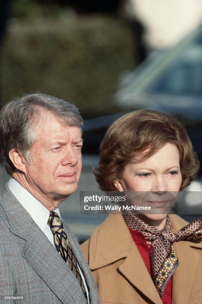 President Carter and First Lady Rosalynn Carter