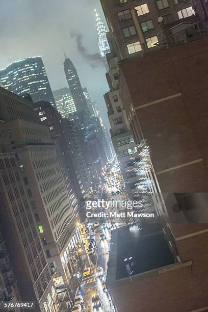 lexington avenue new york city usa - フィルム・ノワール風 ストックフォトと画像
