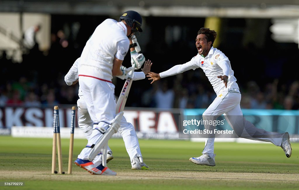 England v Pakistan: 1st Investec Test - Day Four