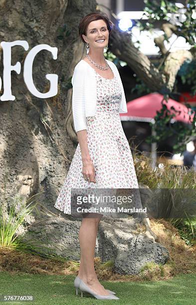 Lucy Dahl arrives for the UK film premiere of the BFG on July 17, 2016 in London, England.
