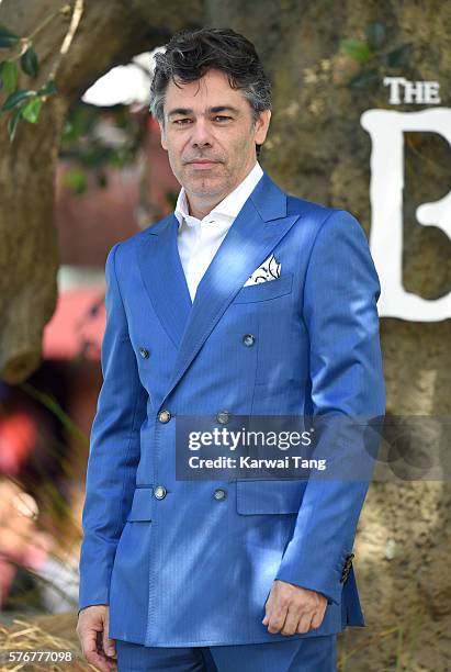 Jonathan Holmes arrives for the UK film premiere of "The BFG' at Odeon Leicester Square on July 17, 2016 in London, England.