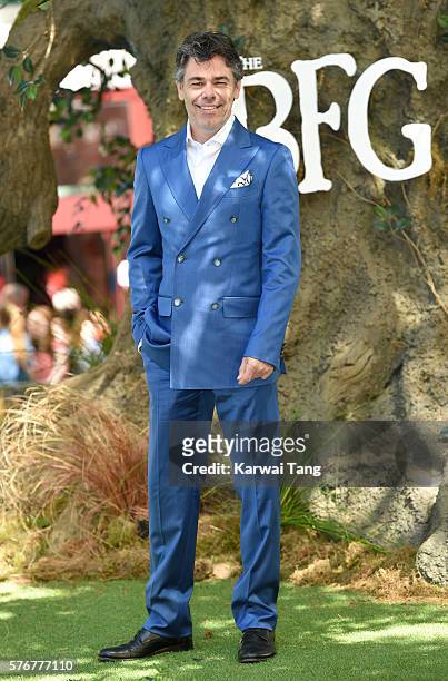 Jonathan Holmes arrives for the UK film premiere of "The BFG' at Odeon Leicester Square on July 17, 2016 in London, England.