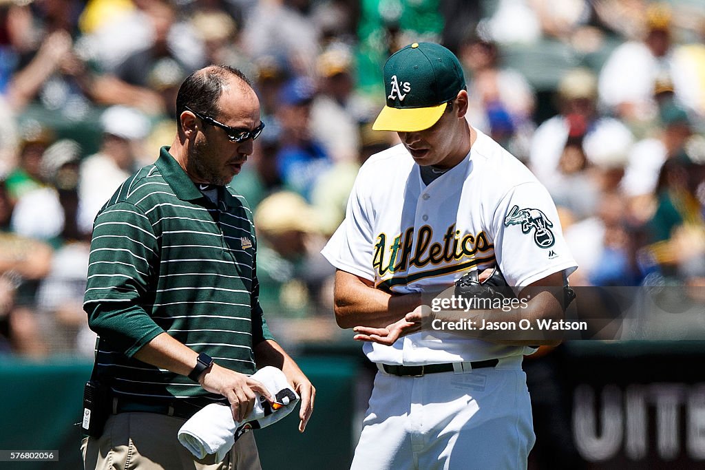 Toronto Blue Jays v Oakland Athletics