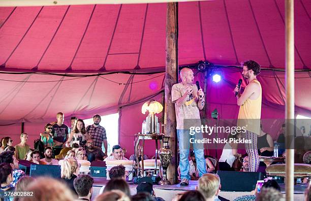 Eddie "The Eagle" Edwards attends Citadel Festival at Victoria Park on July 17, 2016 in London, England.