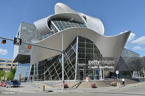 General view of the Art Gallery of Alberta. On Tuesday 12 July 2016, in Edmonton, Canada.