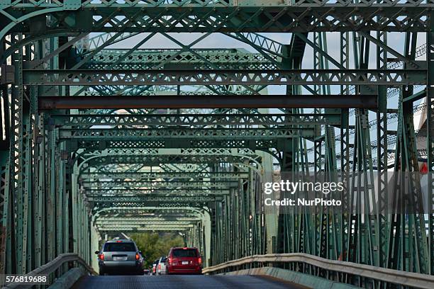 View of Low Level Bridge in Edmonton. On Tuesday 12 July 2016, in Edmonton, Canada.