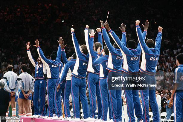 82 Team Usa 1984 Basketball Stock Photos, HighRes Pictures, and Images