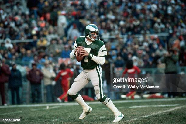 Ron Jaworski with the Football