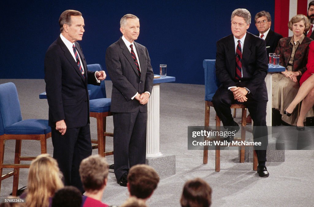 Candidates at the Presidential Debate