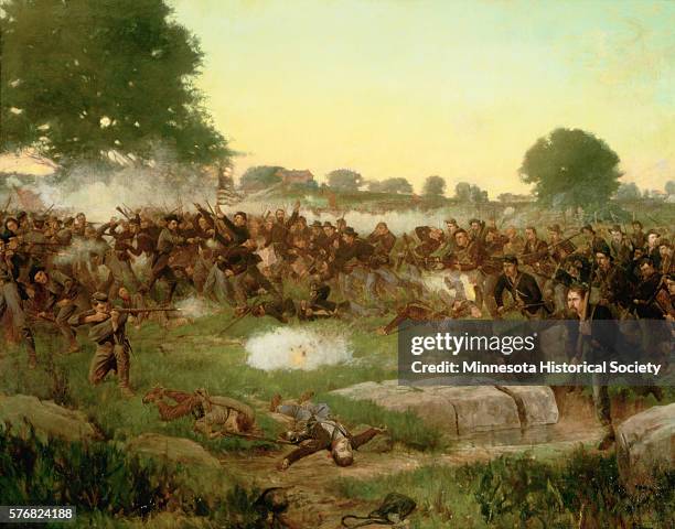 Battle of Gettysburg by Rufus Zogbaum