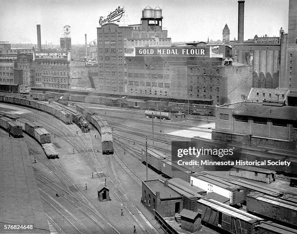 Mills and Railroad Yard Mills and Railroad Yard