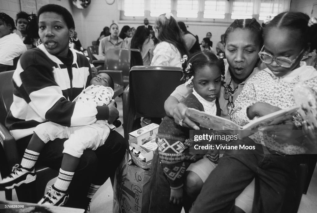 Children Visit Their Mothers at Rikers Island Prison