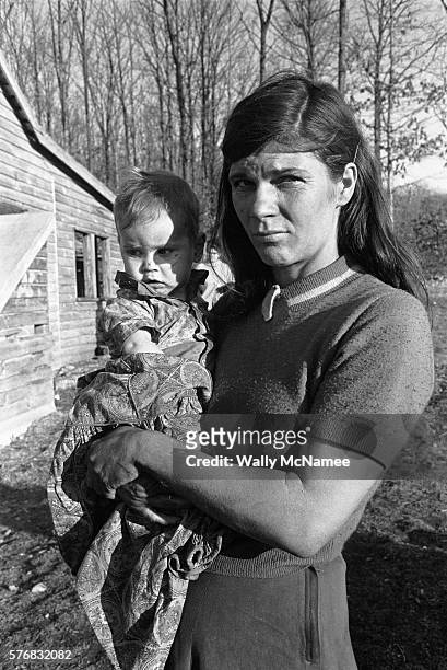 People living near poverty in Appalachia, including this mother and child in Page County, Virginia, attracted attention because of awareness brought...
