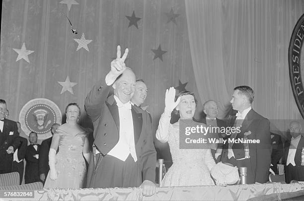 President Dwight D. And Mamie Eisenhower