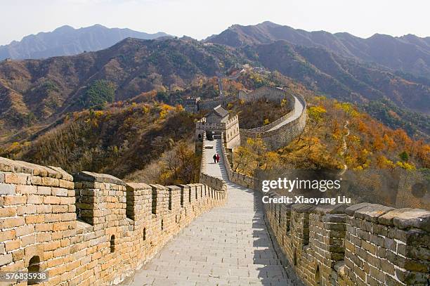 great wall of china - great wall of china stock pictures, royalty-free photos & images