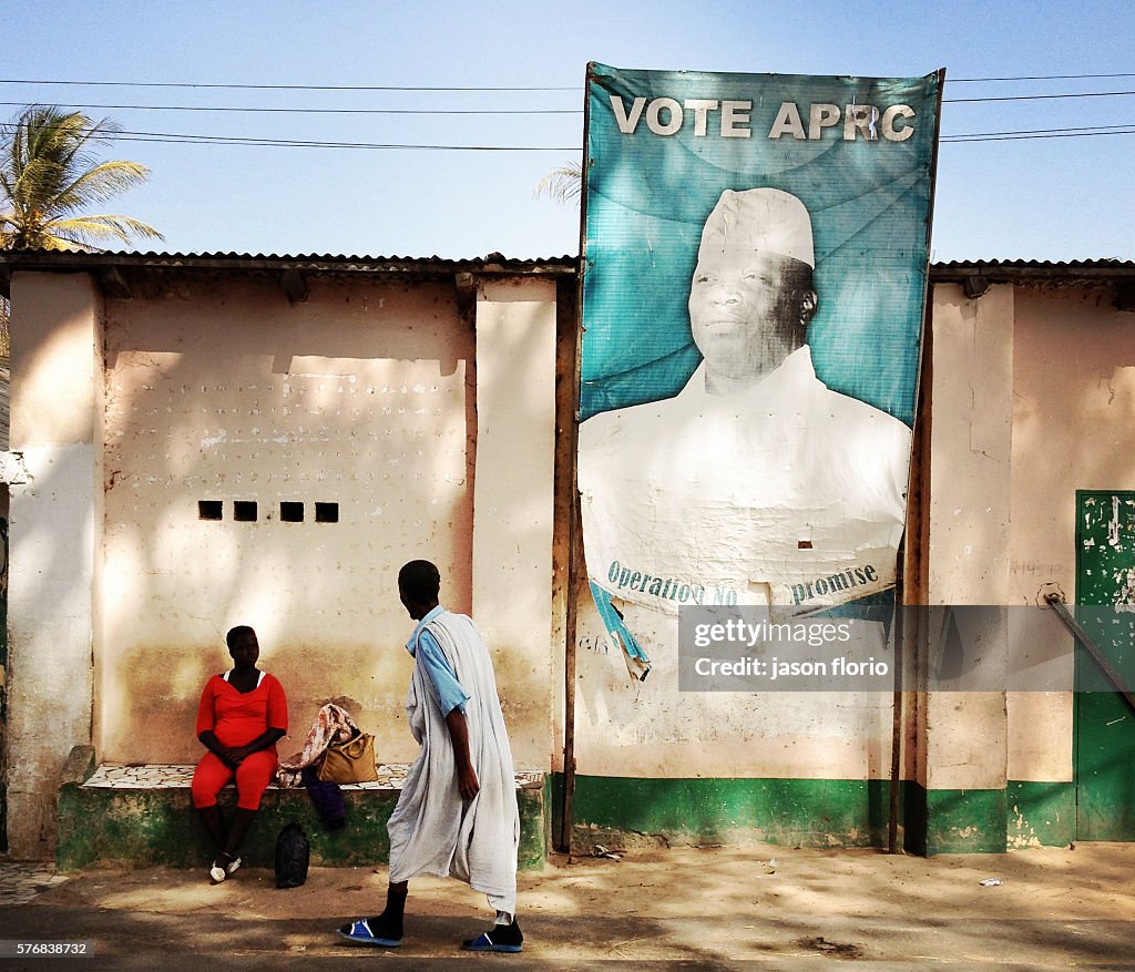 Billlboard of Gambia's President Yayah Jammeh